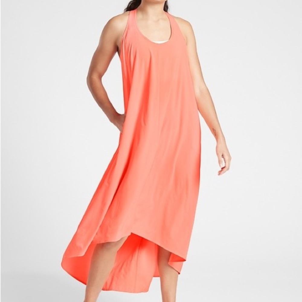 Athleta Presidio Sleeveless High-Low Dress